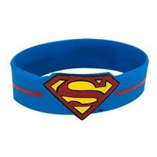 Superhero Bracelets, Superman Images, Superman Symbol, Superman Gifts, Superman Wallpaper, Superman T Shirt, Logo Jewelry, Rubber Band Bracelet, Superman Logo