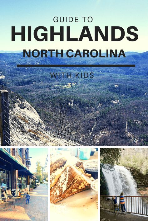 The essential guide to visiting Highlands, NC, with kids.  Tips for finding where to eat and what to do in this adorable mountain town. Things To Do In Cashiers Nc, Things To Do In Highlands Nc, Highlands Nc Things To Do, Highland Nc, Nc Travel, Beautiful America, Highlands North Carolina, Cashiers Nc, Franklin Nc