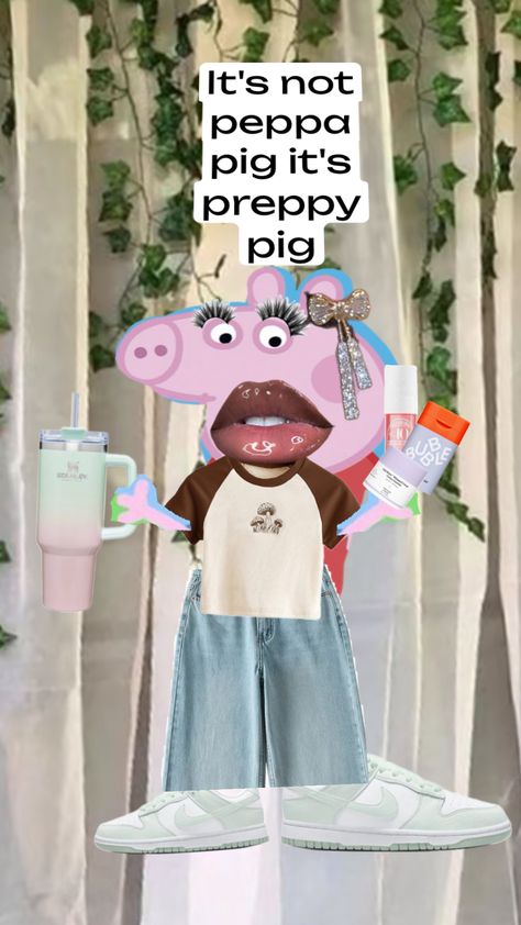 @jlivvylu ALLLL HER IDEA!!!! GO FOLLOW!!! She is super sweet, & she is preppy!! PLEASE FOLLOW HER!! #gofollowjlivvyluorelse :) #jesuslovesyou #fyp #follow #preppy :) Hehehe Preppy Cartoon Character, Preppy Memes Funny, Baddie Peppa, Preppy Funny, Preppy Peppa, Preppy Baddie, Funny Preppy, Preppy Things, I'm Scared