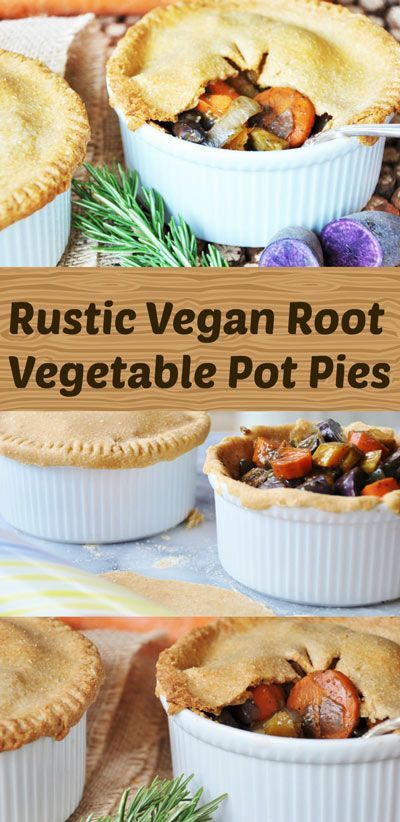 Tarte Vegan, Vegan Pot Pies, Vegetable Pot Pies, Fall Vegan Recipes, Vegan Entree, Root Vegetable, Vegan Main Dishes, Pot Pies, Vegan Thanksgiving