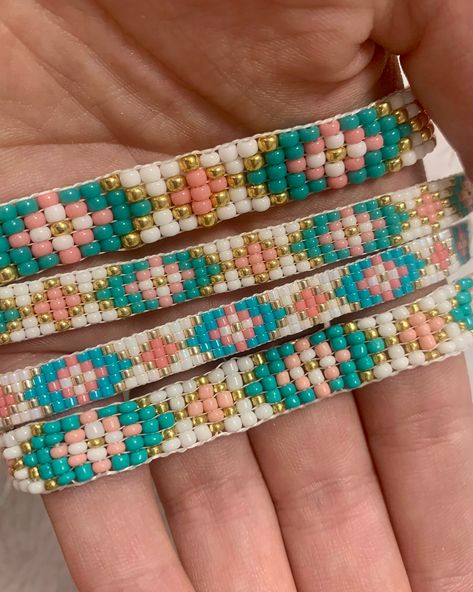 Beadwork Bracelet, Miyuki Bracelet, Handmade Inspiration, Beaded Leaf, Bead Sewing, Loom Pattern, Diy Bracelets Patterns, Handmade Jewelry Tutorials, Beading Projects