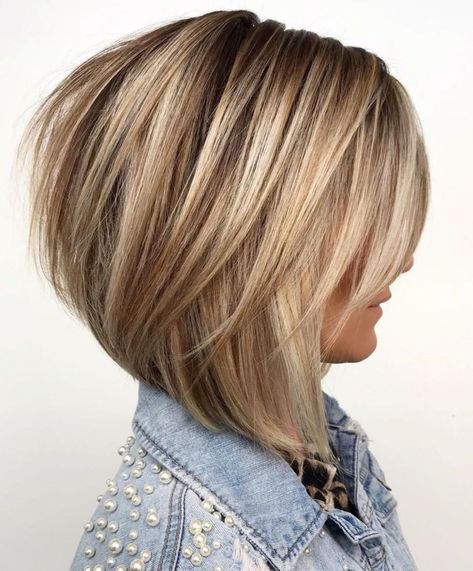 Bronde Bob, Feathered Layers, Kadeřnické Trendy, Layered Bob Haircuts, Chin Length, Medium Layered, Modern Haircuts, Vlasové Trendy, Layered Bob Hairstyles