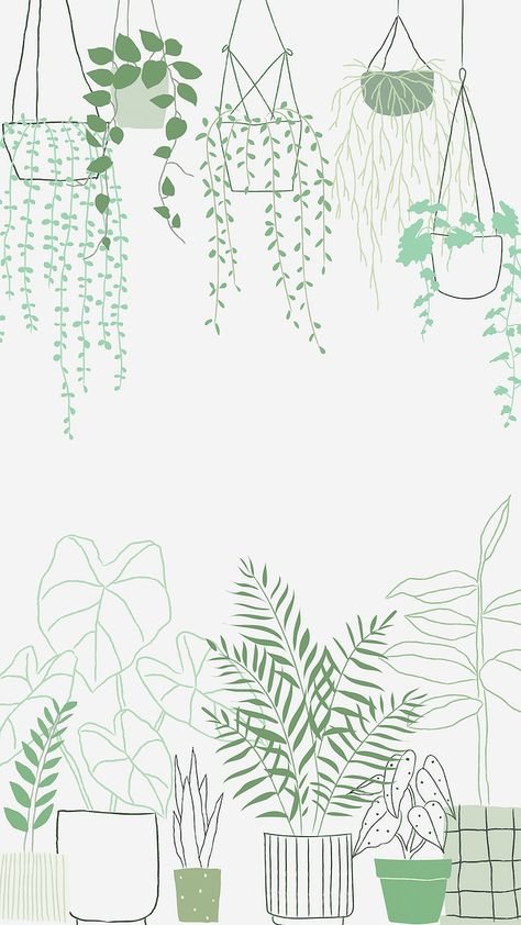 Popular houseplant doodle frame background | free image by rawpixel.com / marinemynt Free Ipad Wallpaper, Background Leaf, Plant Doodle, Doodle Background, Doodle Frame, Leaves Background, Plant Background, Free Illustration Images, 타이포그래피 포스터 디자인