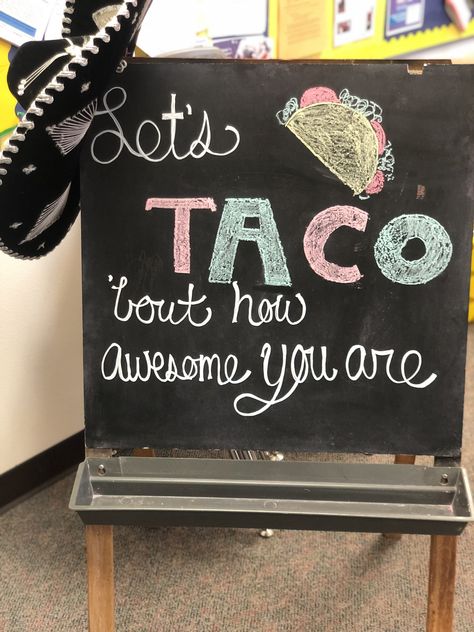 Teacher Appreciation Taco Bar Taco Retirement Party, Farewell Fiesta, High School Graduation Party Food, Retirement Reception, 60th Birthday Quotes, Taco Bar Party, Food Truck Menu, Graduation Party Foods, Taco Party