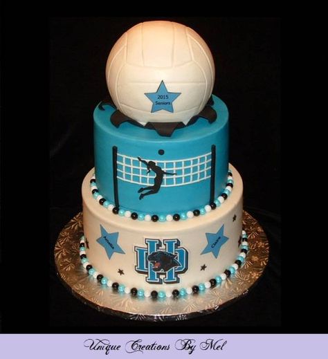 Does anyone have guidance or links they would be willing to share with making a volleyball cake. I am aiming for a realistic volleyball. I have the Wilton ball pan. Thanks so much! Volleyball Birthday Cakes, Volleyball Cake, Volleyball Birthday Party, Volleyball Party, Sport Cakes, Cake Pictures, Cake Images, Graduation Cakes, Cute Cakes