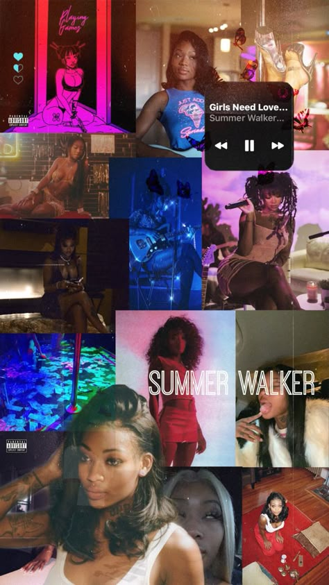 Summer Walker Pictures, Summer Walker Singer, Summer Walker Outfits, Summer Walker Lockscreen, Summer Walker Aesthetic Wallpaper, Summer Walker Wallpaper Iphone, Summer Walker Wallpaper, Summer Walker Collage, Summer Walker Pfp