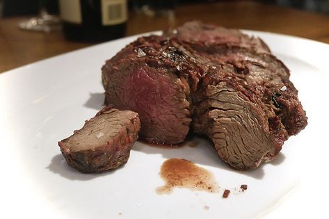 The Coal Shed, One Tower Bridge Moose Roast Recipe, Moose Roast, Sirloin Roast, Beef Dinners, Game Recipes, Wild Game Recipes, Surf And Turf, Rub Recipes, Chimichurri Sauce