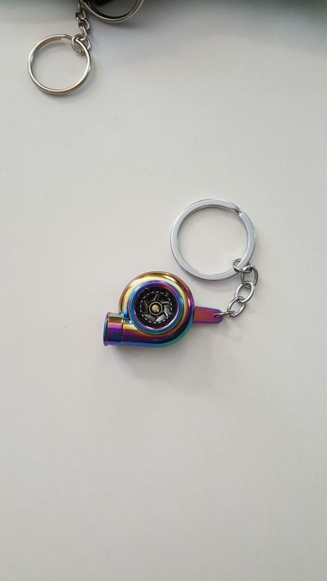 Neochrome turbo keychain DownshiftDecals.net Turbo Keychain, Wind Breaker, Airpods Case, Bracelet Watch, Personalized Items, Pins, Quick Saves