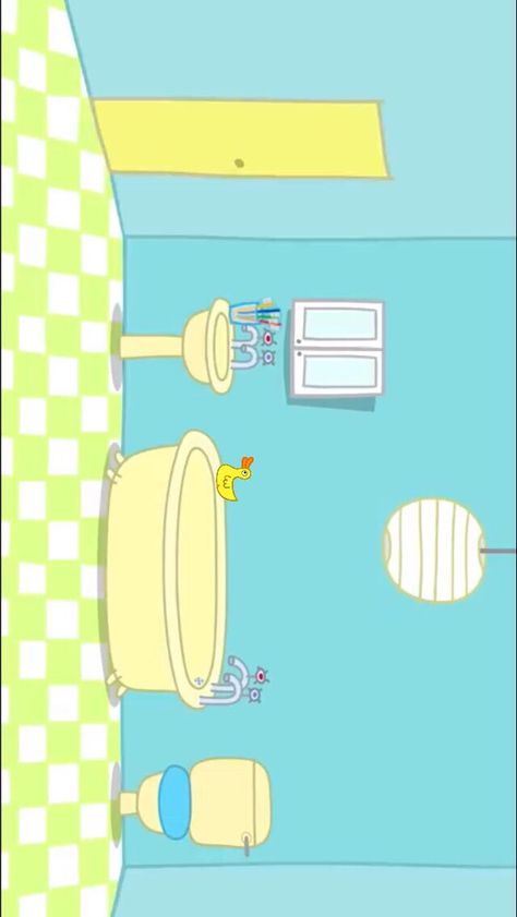 Peppa Pig Cardboard House, Peppa Pig House Diy, Peppa Pig Room, Peppa Pig House, Peppa Pig Decorations, Pig Kitchen, Kitchen Background, Bathroom Cartoon, Peppa Pig Cake