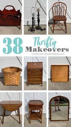 Vintage Styling Interior, Mismatched Furniture, Vintage Upcycle, Stock Room, Thrift Store Diy, Scrub Corpo, Thrift Store Furniture, Furniture Fix, Diy Furniture Renovation