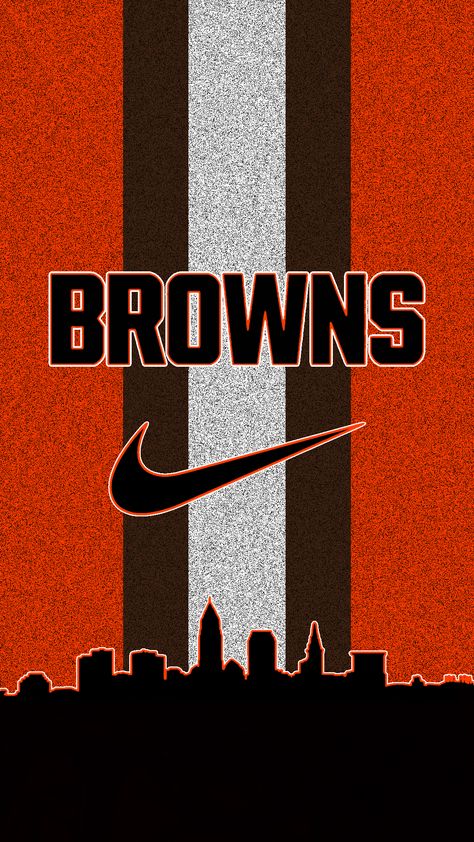 Cleveland Browns HD Wallpaper on Behance Browns Wallpaper, Cleveland Browns Wallpaper, Cleveland Browns Logo, Cleveland Browns, Cleveland, Football, Nike, Orange, White