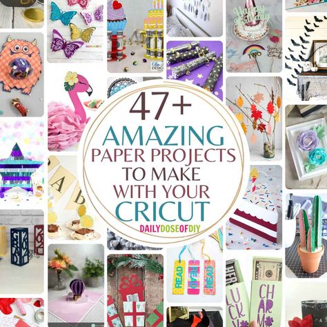 51 Amazing Cricut Paper Crafts to Make This Year - Daily Dose of DIY Cricut Paper Crafts, Diy Baby Shower Centerpieces, Flower Candy, Pen Projects, Cardstock Crafts, Paper Craft For Kids, Circuit Ideas, Butterflies Svg, Shower Centerpieces