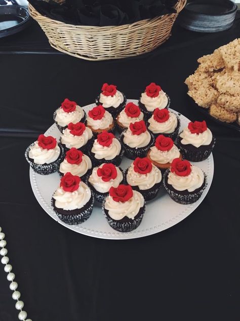 Phantom Of The Opera Food Ideas, Phantom Of The Opera Theme Party, Phantom Of The Opera Themed Party, Phantom Of The Opera Party Food, Phantom Of The Opera Party Ideas, Phantom Of The Opera Birthday Party, Phantom Of The Opera Cupcakes, Phantom Of The Opera Party, Phantom Of The Opera Desserts