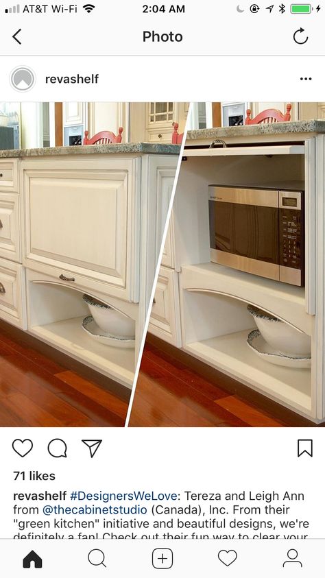 Hidden Microwave In Island, Hide Your Microwave, Hiding Microwave In Kitchen, Hide Microwave In Kitchen, Hide Microwave, Island With Microwave, Hidden Microwave, Remodel Diy, Farmhouse Renovation