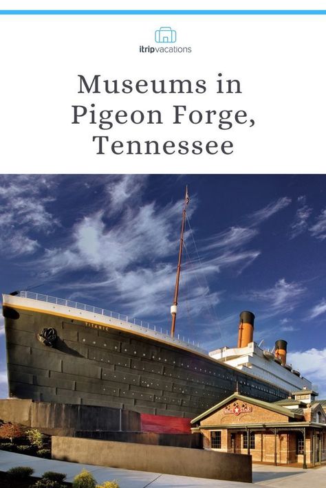 Pigeon Forge museums bring originality to the Smoky Mountains. Each one offers a fun place to explore, see new things and interact. Check out these top picks. Dollywood Park, Pigeon Forge Vacation, Wax Figures, Titanic Museum, Southern Gospel Music, Southern Culture, Wax Museum, Car Museum, Mountain Town