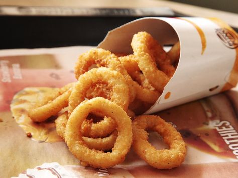 Burger King Food, Burger King Onion Rings, Best Fast Food, King Food, Fair Food, Fair Food Recipes, Onion Rings, Burger King, Junk Food