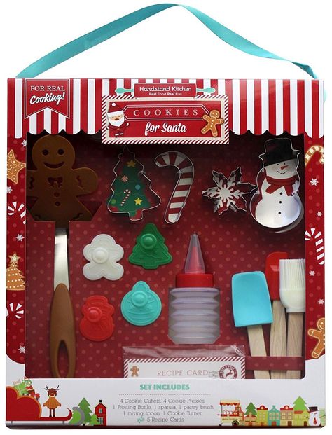 Santa Recipes, Kitchen Cookies, Santa Real, Cookie Presses, Baking Kits, Seasonal Baking, Cookie Making, Cookies For Santa, Festive Cookies