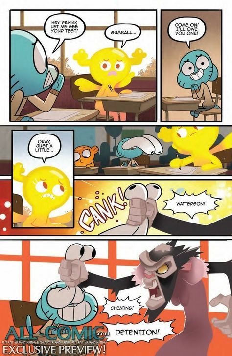 Gumball Comic, Tyson Hesse, Adventures Of Gumball, Amazing Gumball, Amazing World Of Gumball, Desenhos Gravity Falls, Boom Studios, Cartoon World, World Of Gumball