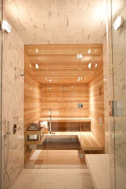 Sauna In The Home- 17 Outstanding Ideas That Everyone Need To See Sauna Bathroom Design, Best Infrared Sauna, Sauna Ideas, Bathroom Bench, Sauna Steam Room, Dream Shower, Sauna Design, Outdoor Sauna, Sauna Room