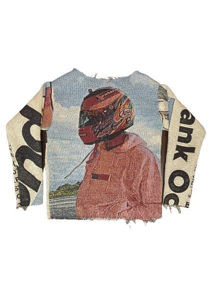 Tapestry Clothing, Tapestry Sweater, Frank Ocean Blond, Blanket Sweater, Concept Clothing, All Over Design, Creation Couture, Fire Fits, Frank Ocean