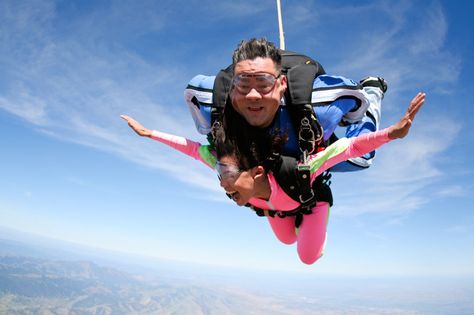 SkyDive in all PINK <3 Skydiving Outfit, Pink Pink Pink, Sky Diving, All Pink, Birthday Planning, Pink Jumpsuit, 20th Birthday, Skydiving, Pink Sky