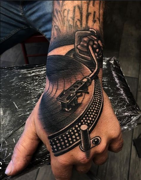 Dj Tattoo, Music Tattoo Sleeves, Tattoo Spots, Cool Arm Tattoos, Music Tattoo Designs, Incredible Tattoos, Tattoo Style Drawings, Tattoo Project, Music Tattoo