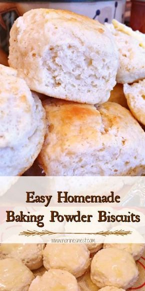 Quick Biscuit Recipe, Homemade Baking Powder, Quick Biscuits, Best Biscuit Recipe, Easy Homemade Biscuits, Baking Powder Biscuits, Baking Power, Homemade Biscuits Recipe, Easy Biscuit Recipe