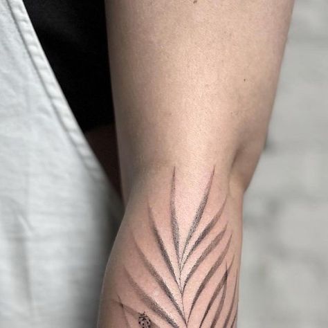 Palm Leaves Tattoo Sleeve, Palm Leave Tattoos For Women, Palm Branches Tattoo, Fan Palm Tattoo, Palm Branch Tattoo, Sabal Palm Tattoo, Branch Tattoo, Palm Branch, Palm Leaves