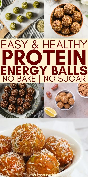 Explore some of the healthiest vegan protein balls recipes that are no-bake but nutritious and healthy. Try peanut butter protein balls, or other low-carb but high-protein bliss balls with protein powder, dates, chocolate, and matcha that will surely energize you. Healthy Protein Balls, Vegan Protein Balls, Protein Energy Balls, Dates Chocolate, Peanut Butter Protein Balls, Protein Balls Healthy, Protein Balls Recipes, Healthy Protein Snacks, Healthy Food Facts