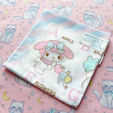 SANRIO MY MELODY Cute ABC Learning Handkerchief Kawaii words etiquette Kids - $13.10. FOR SALE! `*Sanrio My Melody Cute ABC Handkerchief*' DESCRIPTIONSooooo cute and super Kawaii ! Sanrio My Melody ABC handkerchief!You can keep clean your nose and hands also learn ABC with this cute handkerchief!Let's bring it, have fun learning and communicating.Condition : Brand NewSize : Approximately L30 x H30 cmBody size : Approximately 233869880783 Kawaii Words, Cute Handkerchief, My Melody Cute, Learn Abc, Abc Learning, Learning Abc, Sanrio My Melody, Kawaii Sanrio, Super Kawaii