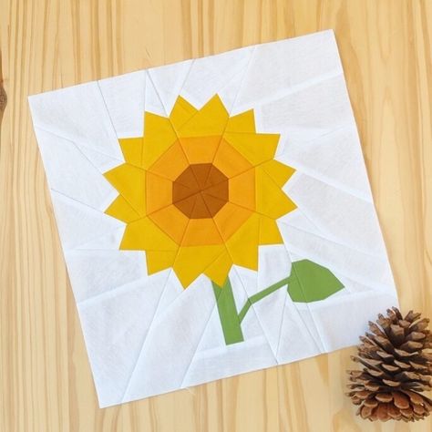 🌻 Sunflower Season is Here! 🌻 Our September BOM block is a vibrant sunflower, perfect for adding a touch of sunshine to your quilt. ☀ Download the pattern now and get ready to harvest your creativity! 🌾 #BOMClub #FallHarvest #Sunflower #Quilting #SeptemberBOM #foundationpiecing #paperpiecing #fpp #quilting #patchwork #tomtepatterns #foundationpaperpiecingpattern #paperpiecingdesign #quiltinglove #fpppattern #quiltblock #quiltblockpattern Sunflower Season, Sunflower Quilts, Foundation Paper Piecing Patterns, Foundation Piecing, Quilt Block Pattern, Paper Piecing Quilts, Foundation Paper Piecing, Quilt Block Patterns, Fall Harvest