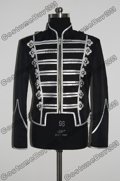 My Chemical Romance Military Parade Jacket Black Silver The Black Parade Jacket, My Chemical Romance Jacket, The Black Parade Outfit, My Chemical Romance Costume, Black Parade Outfit, My Chemical Romance Outfits, White Astethic, Black Parade Jacket, Mcr Black Parade