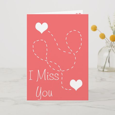 Miss You Diy Cards, I’ll Miss You Card, I Miss You Cards Diy, Missing You Cards, I Miss You Cards, Miss You Drawing Ideas, Miss You Cards Handmade, Zentangle Cards, Goodbye Cards