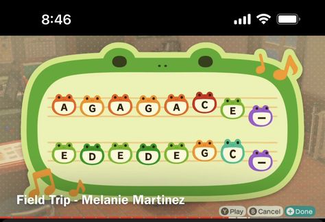 Melanie Martinez Acnh, Acnh Melanie Martinez Design, Animal Crossing Melanie Martinez, Acnh Island Tunes Melanie Martinez, Animal Crossing Music Notes, Island Tunes Acnh, Melanie Martinez Animal Crossing Tune, Acnh Island Tunes, Animal Crossing Songs For Island