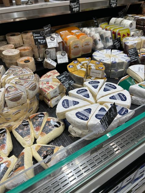 cheese, assorted cheese, white cheese, food, comida, store foods, french and italian market, irvine market Cheese Aesthetic, Ham Pasta, Fancy Cheese, Cheese Store, Cheese Brands, Italian Market, Cheese Food, French Cheese, White Cheese