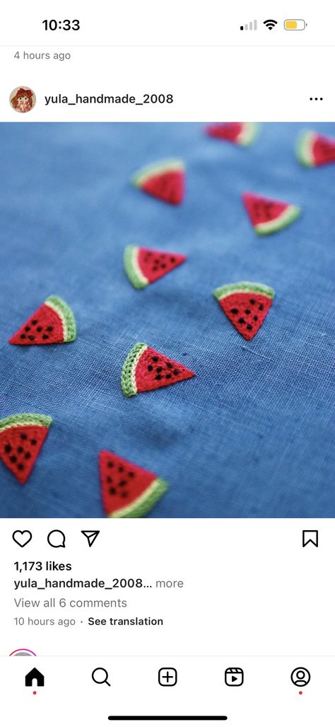 Watermelon Embroidery, Watermelon Drawing, Melon, Easy Drawings, Embroidery Stitches, Watermelon, Quilting, Embroidery, Drawings