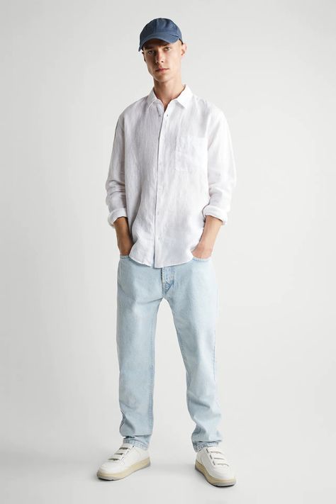 White Shirt Blue Jeans Men, Blue Jeans Men, White Shirt And Blue Jeans, Trophy Hunting, Game Environment, Man Style, Male Fashion, Jeans Men, Levis 501