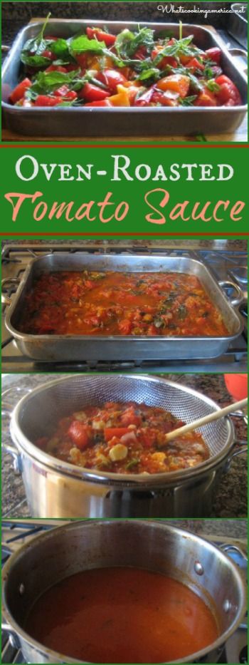 Oven-Roasted Fresh Tomato Sauce Recipe, Whats Cooking America Oven Roasted Tomato Pasta Sauce, Oven Roasted Pizza Sauce, Roasted Tomatoes And Peppers Oven, Sheet Pan Tomato Sauce, Oven Roasted Spaghetti Sauce, Oven Roasted Tomatoes Sauce, How To Roast Tomatoes In The Oven, Roasting Tomatoes In Oven For Sauce, Freezer Sauces