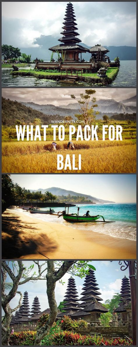 Packing list for two weeks in Bali, Indonesia. What to pack, when traveling to south-east Asia. Packing List For Two Weeks, Packing List For 2 Weeks, What To Pack When Traveling, Bali Packing List, Bali Backpacking, Trip To Bali, Packing Hacks, Popular Travel Destinations, Advantages And Disadvantages