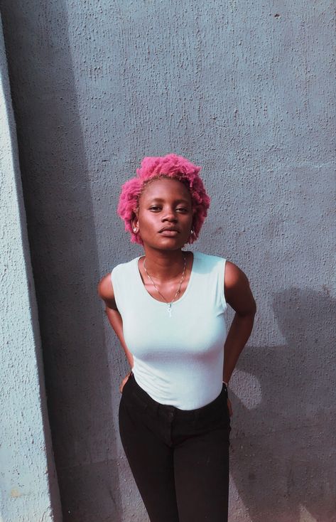 My page is majorly for my pink hair. Just see em all 😍😍😍!!! Pink 4c Natural Hair, Pink Dyed Hair, Tapered Hair, Ethnic Hairstyles, Dyed Natural Hair, 4c Natural Hair, Protective Style, Color Inspo, Hair Inspo Color