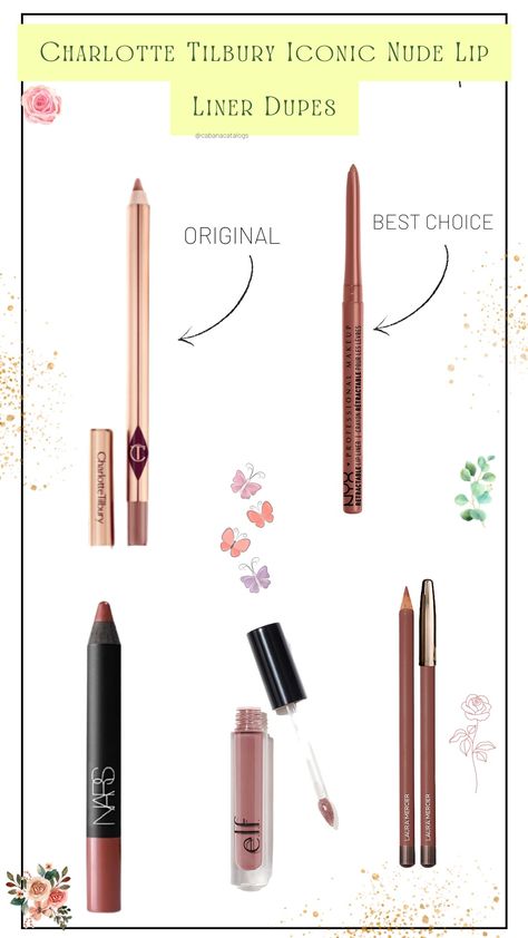 Charlotte Tilbury Iconic Nude Lip Liner, Iconic Nude Charlotte Tilbury, Iconic Nude Lip Liner, Charlotte Tilbury Lip Liner, Charlotte Tilbury Very Victoria, Best Drugstore Concealer, Charlotte Tillbury, Best Drugstore Mascara, Pretty Products