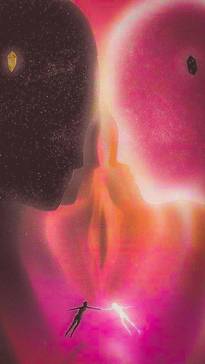 Couple Energy Art, Couple Aura Art, Out Of Body Experience Art, Aura Couple, Within Cells Interlinked, Aura Love, Soulmates Art, Twin Flame Art, Spiritual Wallpaper