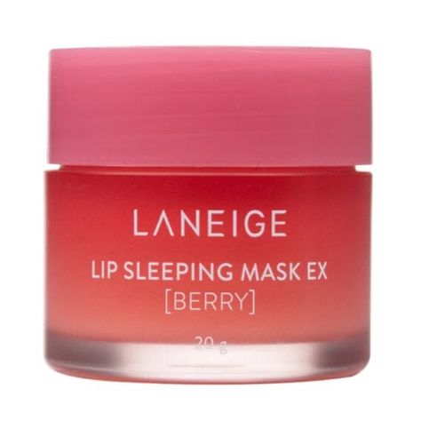 Preppy Skincare, Laneige Lip, Laneige Lip Sleeping Mask, Premium Skincare, Pretty Skin Care, Skin Care Items, Lip Sleeping Mask, Moisturizing Lip Balm, Popular Products