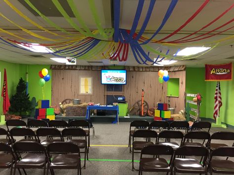 Awana Theme Nights, Grey Office, Awards Night, Wedding Design Decoration, Nature Friendly, Childrens Church, Church Decor, Room Decorations, Opening Night