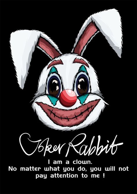 original illustration joker rabbit Tattoo Old School, Old School Tattoo Designs, Tshirt Printing Design, Hipster Wallpaper, Bicycle Art, Iphone Wallpaper Tumblr Aesthetic, Instagram Wallpaper, Shirt Print Design, Creative Illustration