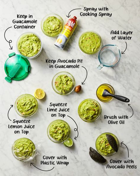 How To Stop Guacamole From Browning, How To Keep Guacamole From Browning, How To Keep Avocados From Turning Brown, Keep Avocados From Turning Brown, Homemade Guacamole Recipe, Spicy Guacamole, Chicken Fajita Recipe, How To Make Guacamole, Homemade Guacamole