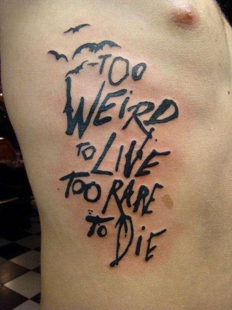 Rare Tattoos Men Leg, Sarcastic Tattoos, Side Tats, Rare Tattoos Men, Meaningful Tattoos For Men, Font Tato, Henne Tattoo, Tattoo Quotes For Men, Tetsuya Nomura