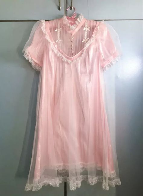 Pink Baby Doll Dress, Babydoll Dress Outfit, Throwing Fits, Vintage Designer Fashion, Mermaid Aesthetic, Dream Dresses, Baby Doll Dress, Vintage Wardrobe, Swaggy Outfits