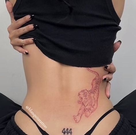 Tattoos Aesthetic, 16 Tattoo, Leopard Tattoos, Red Tattoo, Petite Tattoos, Tattoos For Black Skin, Red Ink Tattoos, Pretty Tattoos For Women, Tattoos Art