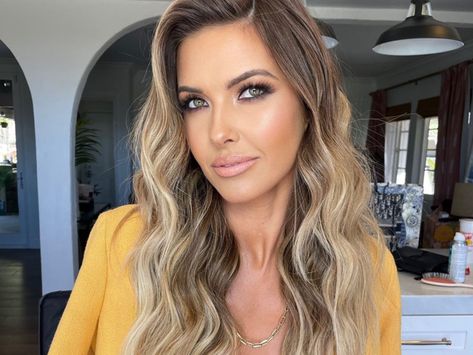 How to Get Audrina Patridge's Lived-In Waves | American Salon Audrina Patridge Style, Audrina Patridge Hair, Balayage Styles, Audrina Patridge, Big Curls, Celebrity Hair Stylist, Hair Strand, Mermaid Hair, Hair Envy